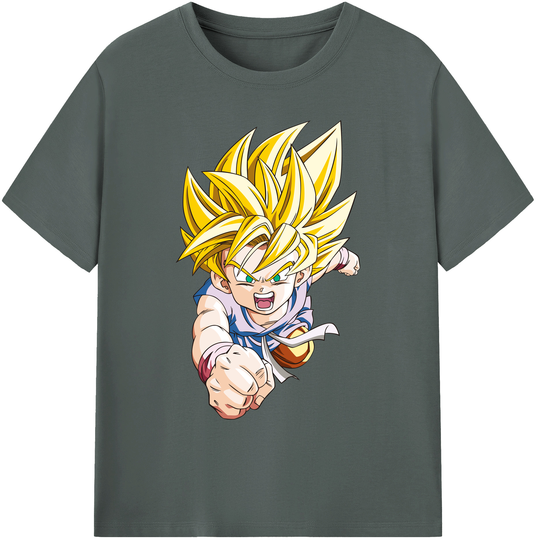 （画像用） ドラゴンボール ベジット DRAGON BALL Vegetto 綿100％ メンズ半袖Tシャツ｜肌触りやわらか＆通気性